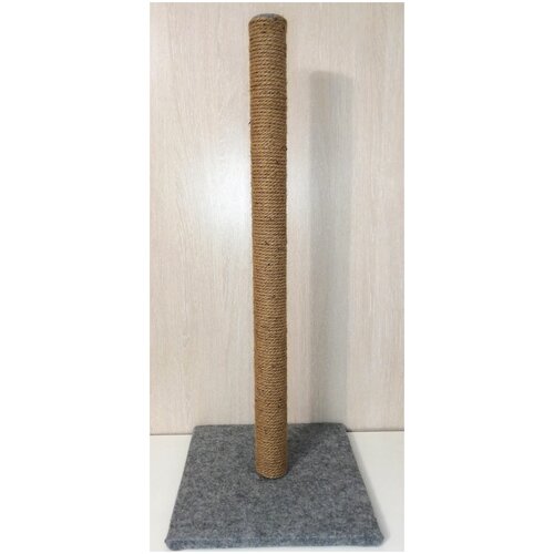 Когтеточка-столбик Шелдон эконом 94 см светло-серый