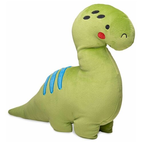 Игрушка-подушка мягконабивная LEOSCO Динозавр 38 см игрушка мягконабивная leosco кот серый 38 см