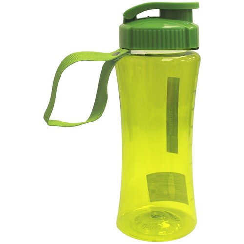 фото Бутылка для воды с ремешком, цвет зеленый, 500 мл elianware