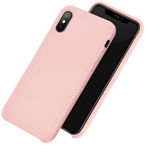 Накладка HOCO Pure series protective case для iPhone Xs Max розовая