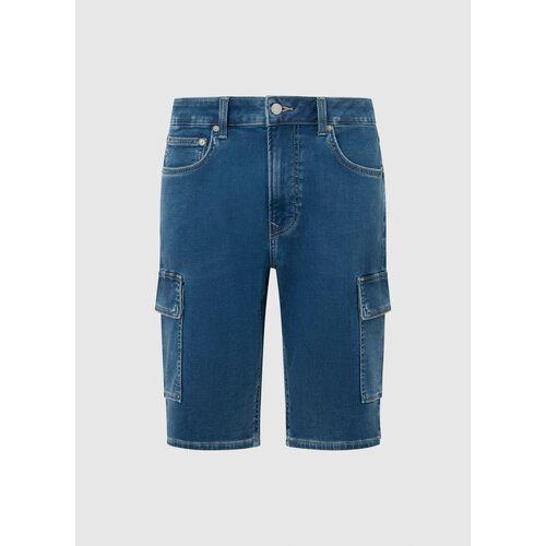Шорты спортивные Pepe Jeans, размер 30, синий шорты pepe jeans размер 10 лет синий