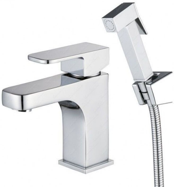 Смеситель KAISER Sonat 34088 хром с гигиеническим душем