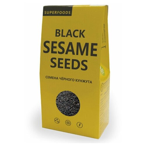 Компас здоровья, Семена Кунжута черного, 150 грамм