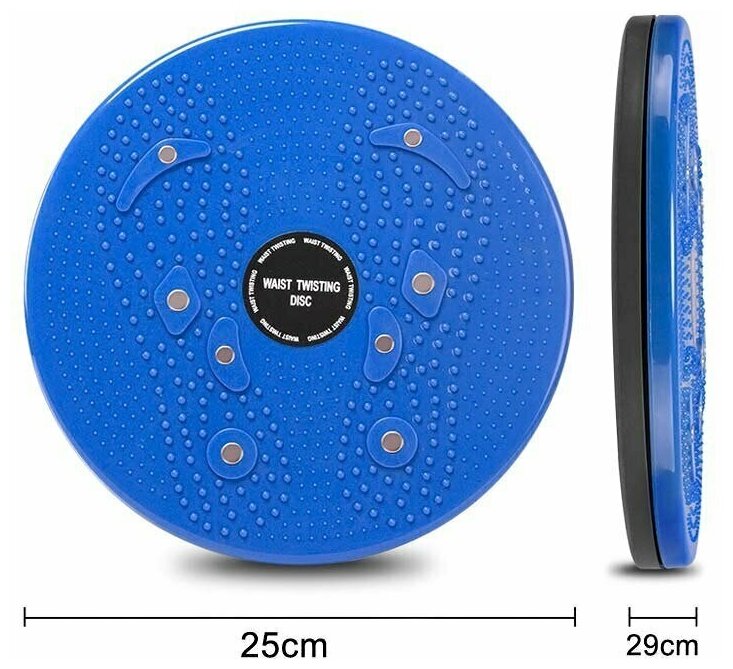Диск балансировочный вращающийся грация для похудения и подтяжки и коррекции фигуры/для женщин. Для пресса тренажер. Акупунктурное покрытие. Loloki
