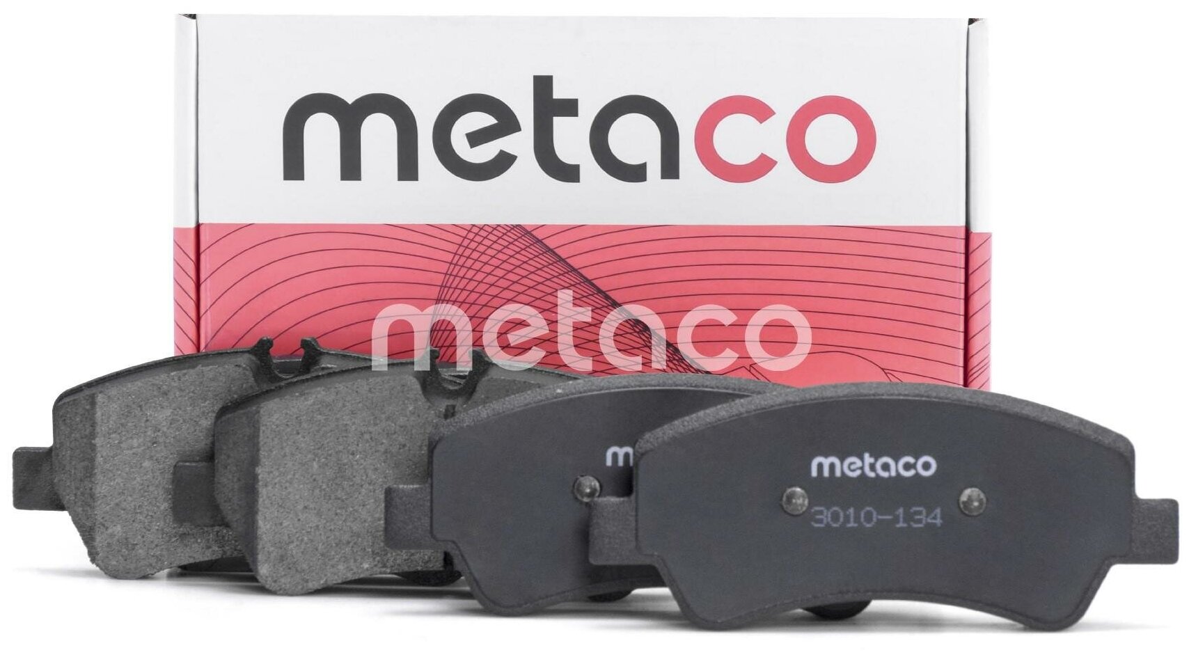 Колодки тормозные задние дисковые к-кт Metaco 3010-134