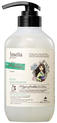 Парфюмированный шампунь для волос Jmella In France Forest Dew Hair Shampoo 500 мл