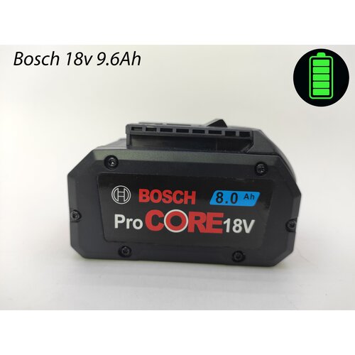 Литий - ионный аккумулятор Bosch 18V 9.6Ah GBA для беспроводных электрических инструментов, буровых установок (встроенные элементы 21700)