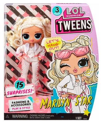 Кукла LOL Surprise Tweens Marilyn Star ЛОЛ твинс подросток 3 серия 584063