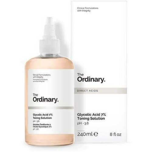 The Ordinary Glycolic Acid 7% Toning Solution Обновляющий тоник с гликолевой кислотой 240 мл