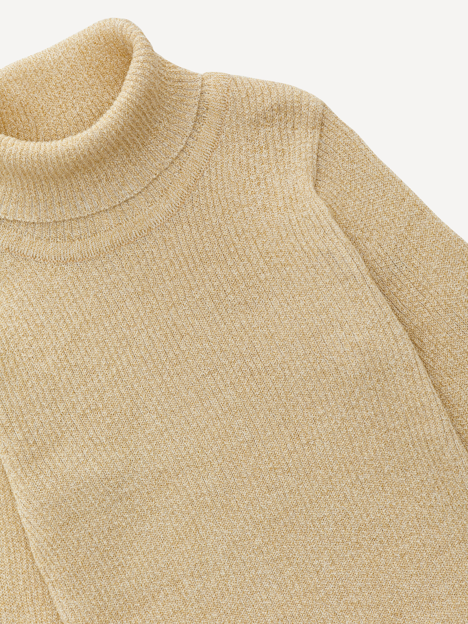 Водолазка COOL CLUB, размер 104, бежевый — фото 1