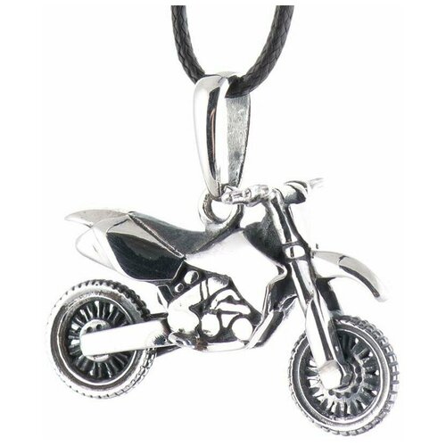 Кастомный кулон Crazy Silver Мотоцикл кроссовый BM-01 019-005
