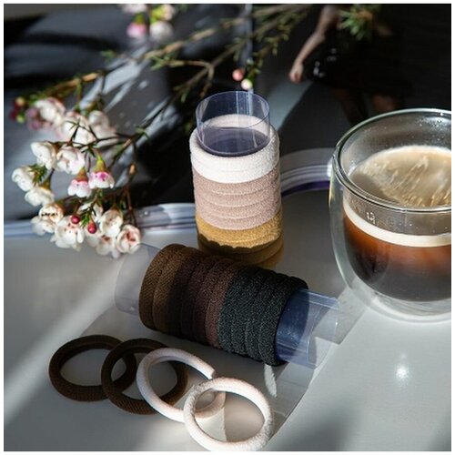 Резинки для волос Кофе