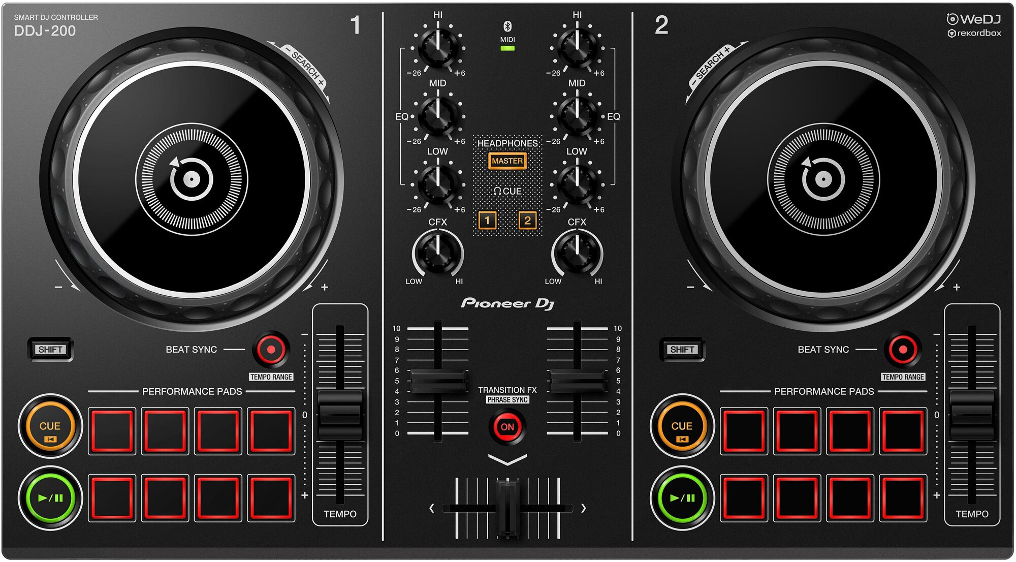 Dj контроллер Pioneer DDJ-200