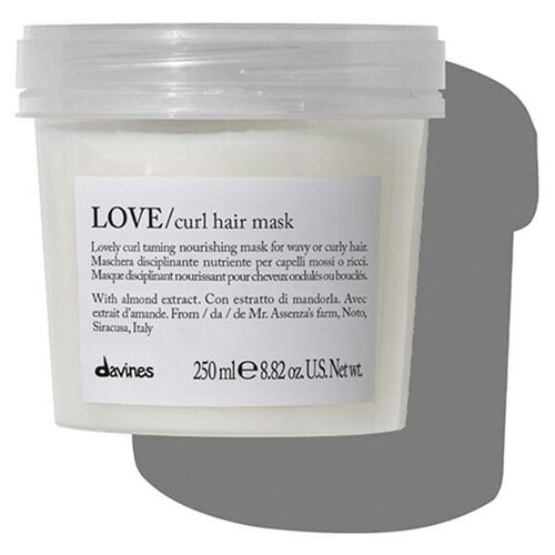 Davines Love Curl hair mask / Маска для усиления завитка, 250 мл