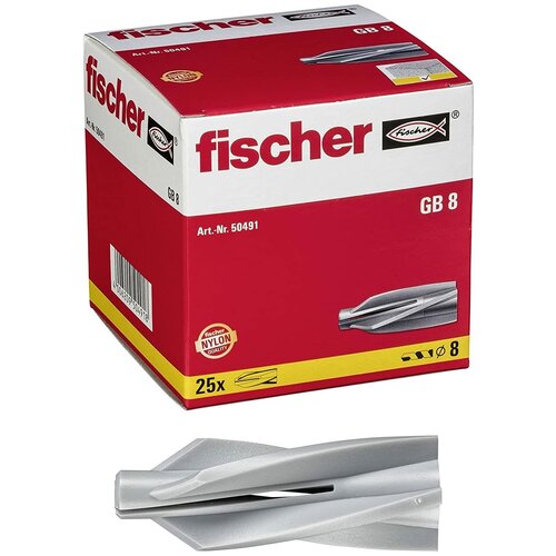 Дюбель по газобетону Fischer GB 8x50 мм (25 шт.)