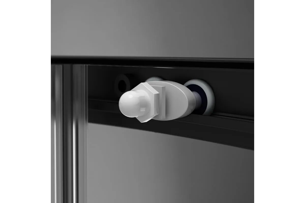 Душевой уголок AM.PM X-Joy 80x80 W88G-205-080BT64 стекло прозрачное профиль черный без поддона