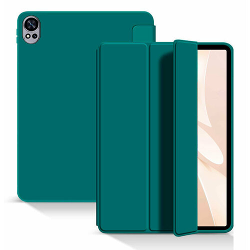 Чехол для планшета Huawei MatePad 12X (BKY-W09, 12 дюймов), из мягкого силикона, темно-зеленый