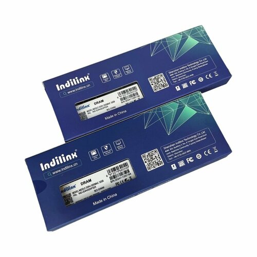 Оперативная память Indilinx IND-ID4N32SP32X 64GB DDR4 3200 MHz SODIMM 2x32Gb KIT 3344000₽