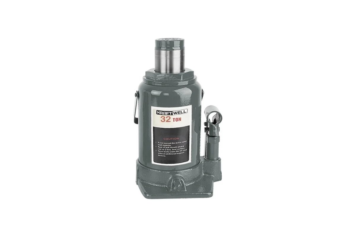 KraftWell Домкрат бутылочный г/п 32000 кг KRWBJ32