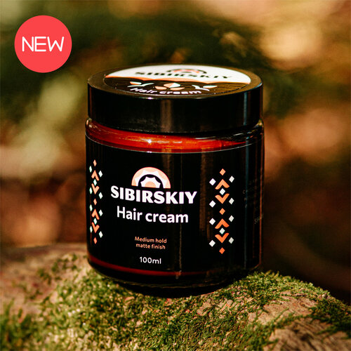 Крем для укладки волос средней фиксации с матовым эффектом SIBIRSKIY 100 мл