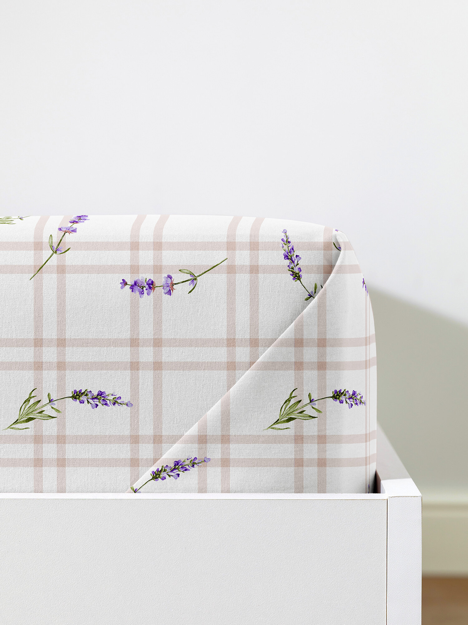 Cozy Home, Простынь перкаль 220х150, Lavender Field Serafina