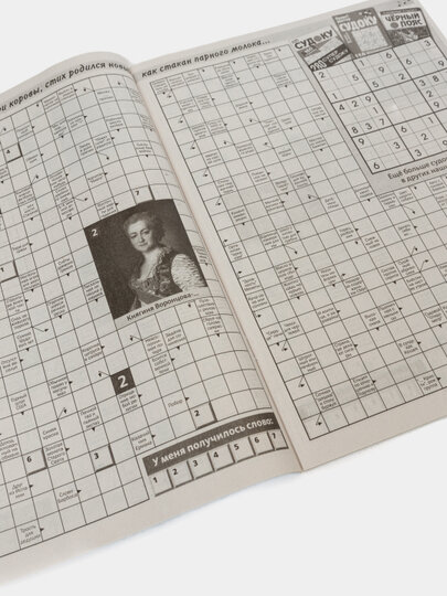 Лиза сборник сканвордов на русском языке №5/24 — фото 1