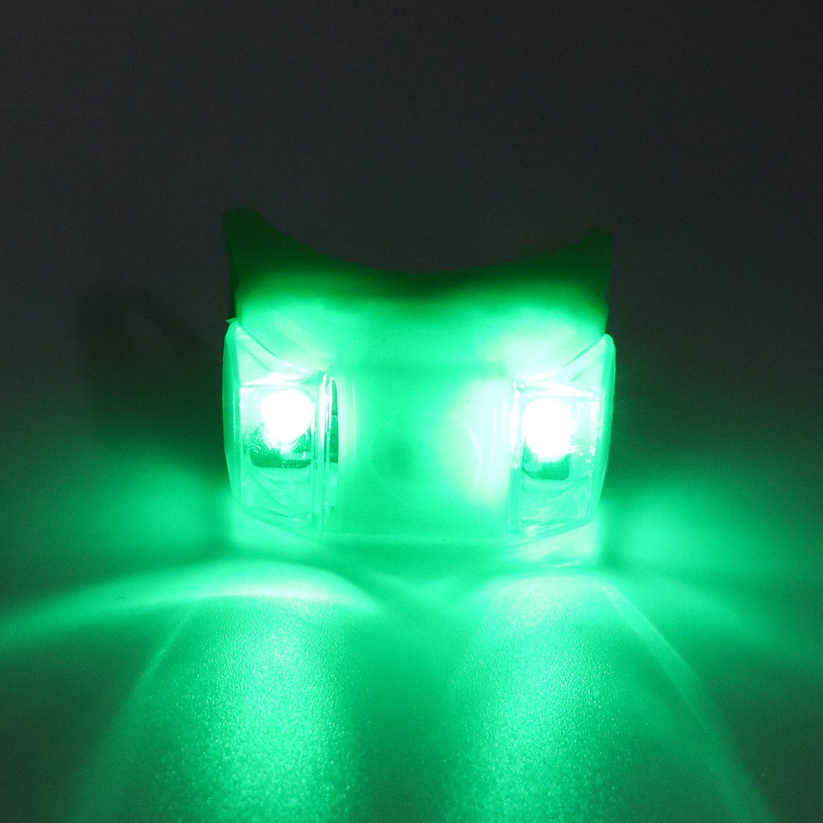 16 шт. светодиодные навигационные огни для лодок 3 режима простая установка яркие безопасные предупреждающие фонари для лодок зеленый цвет