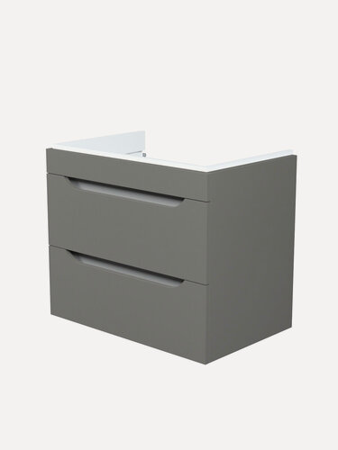 Изображение товара Тумба подвесная IDDIS Скай (Sky) SKY70G0i95 70 см серый подходит умыв. 4077000i28