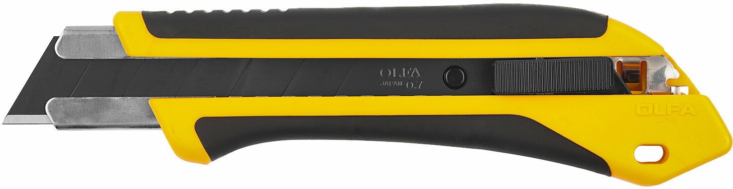 OLFA 25 мм, сегментированное лезвие, AUTO LOCK, нож для тяжелых работ OL-XH-AL