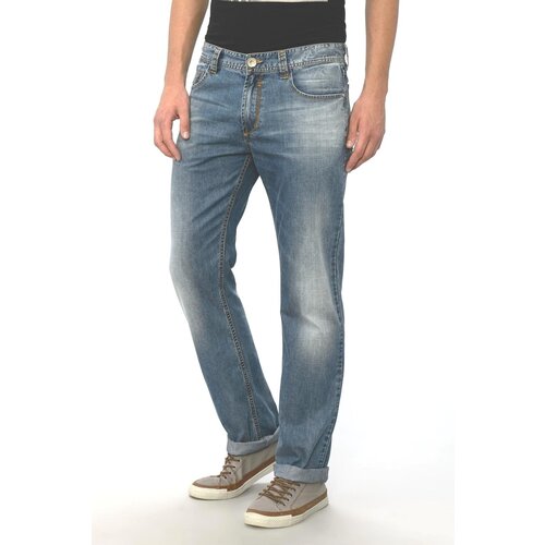 Джинсы классические Tom Farr, размер 36/34, синий джинсы классические tom farr размер 36 34 синий