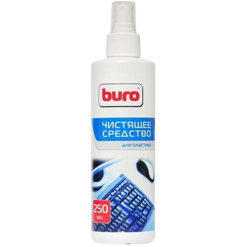 Спрей для оргтехники BURO BU-Ssurface 250 мл favorit office plastic clean 250 мл чистящий спрей для клавиатуры для оргтехники 250 мл