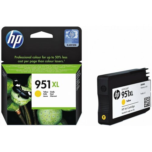 Картридж струйный HP (CN048AE) OfficeJet 8100/8600 №951XL, желтый, оригинальный