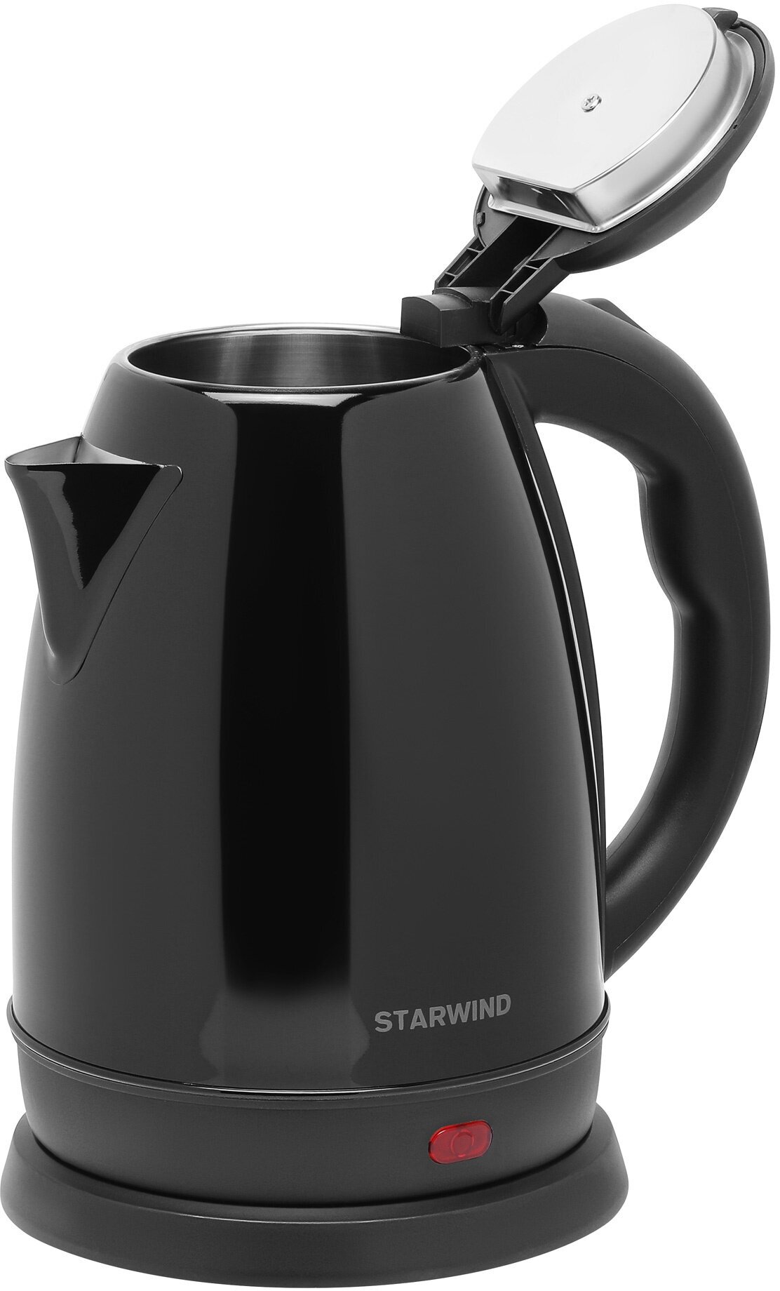 Чайник электрический STARWIND SKS2050, 1800Вт, черный - фотография № 2