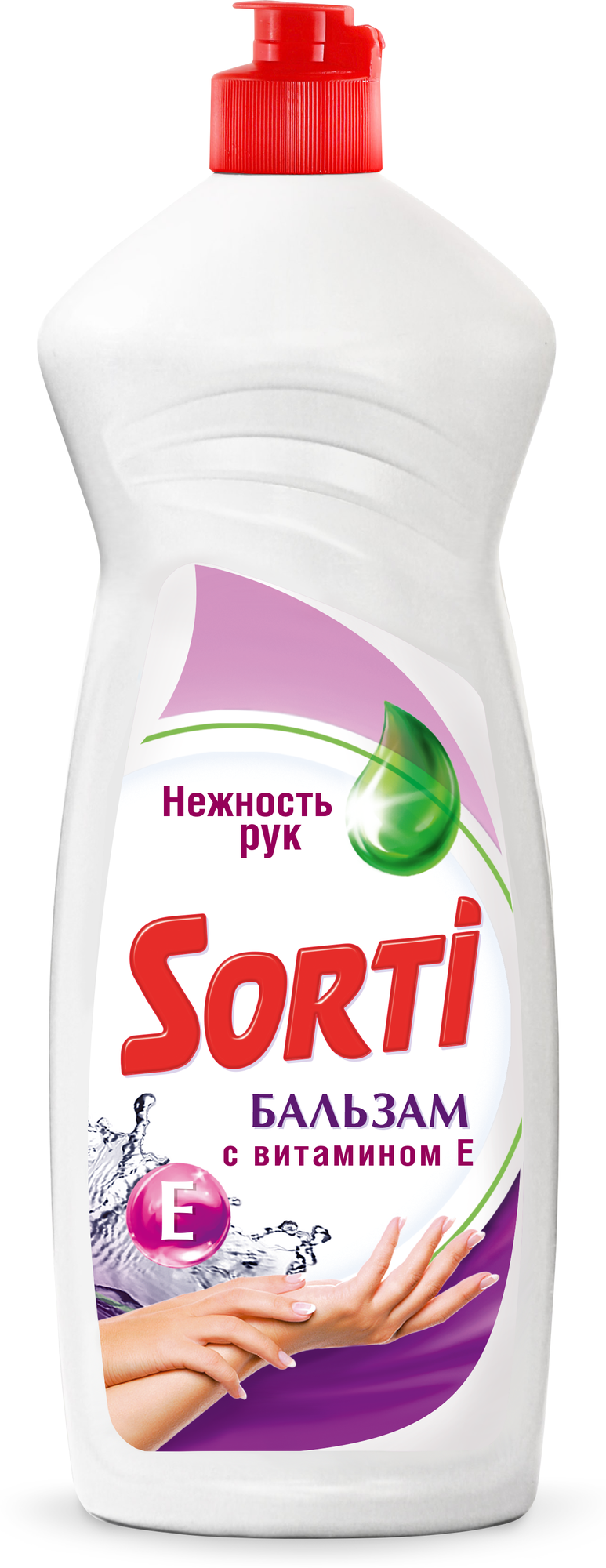 Средство для мытья посуды, SORTI, с витамином Е, 400 мл 9825316