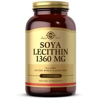 Solgar Natural Soya Lecithin капс., 1360 мг, 1.93 г, 100 шт.