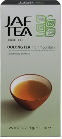 Чай зелёный JAF TEA Green Oolong, сорт Оолонг, 25 пак.