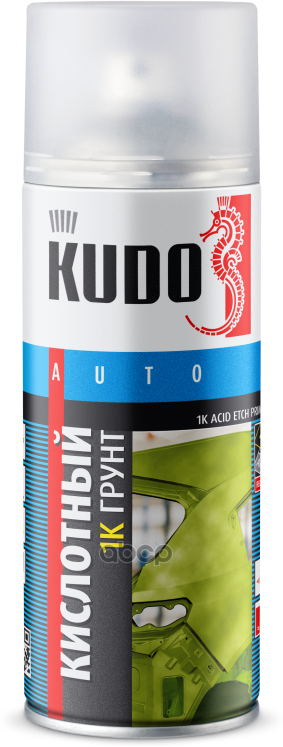 Грунт Спрей (520 Мл) Кислотный Протравливающий 1К "Kudo" Kudo арт. KU2503