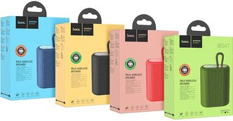 Колонка портативная HOCO BS47, 1200mAh, синий