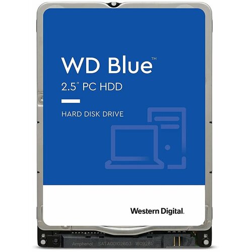 Внутренний HDD Western Digital Blue 500 ГБ (WD5000LPZX)