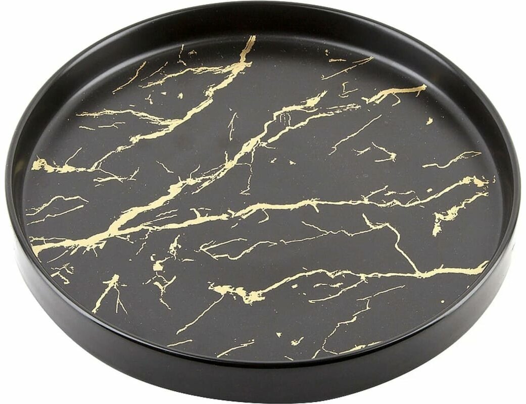 фото Блюдо сервировочное "Белый мрамор"