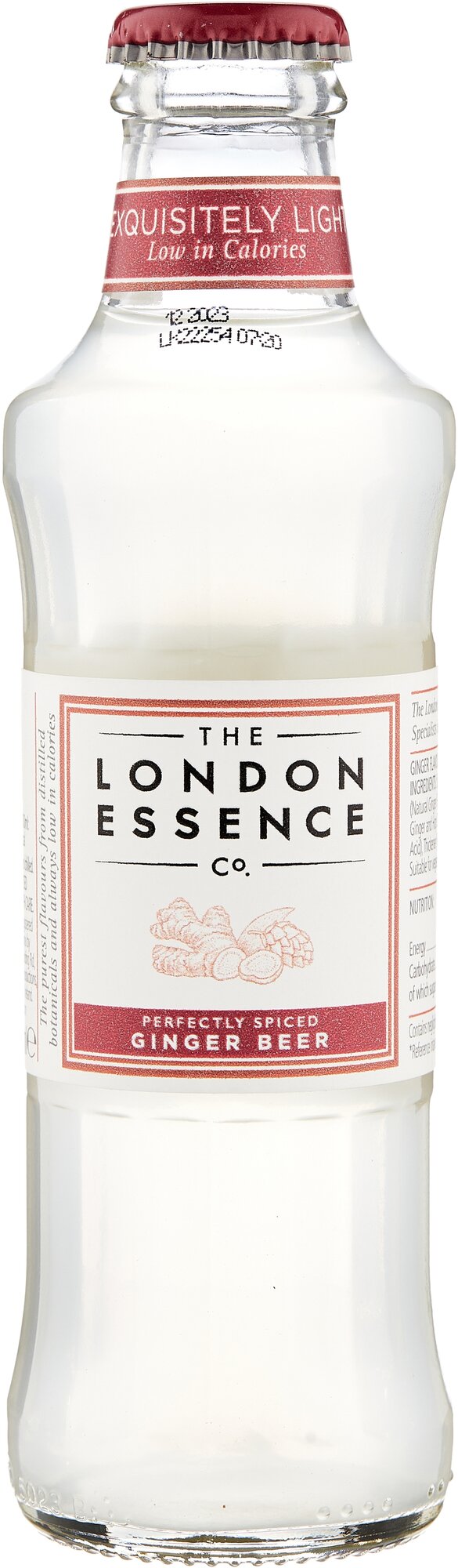 Тоник London Essence Perfectly Spiced Ginger Beer Джинжер Бир, безалкогольный, сильногазированный, 200 мл