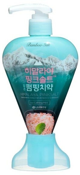 Зубная паста Perioe Pumping Himalaya Pink Salt Ice Calming Mint, с гималайской солью, 285 г