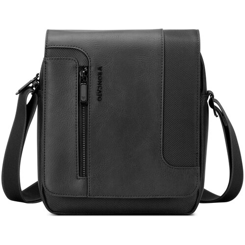 Сумка кросс-боди RONCATO, черный сумка для ноутбука 400902 panama laptop briefcase 01 black