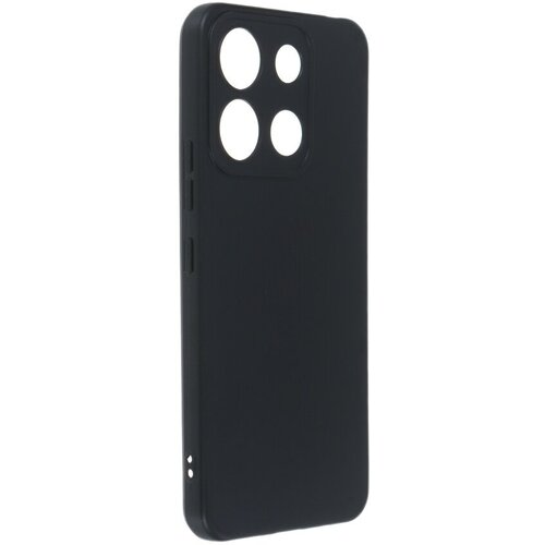 Чехол DF для Itel A60 Silicone Black itCase-10