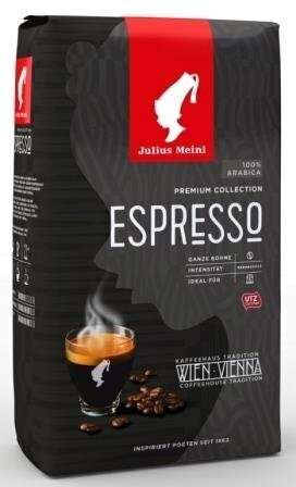 Julius Meinl Espresso Premium Collection UTZ 1 кг кофе в зернах 100% арабика пакет (89532)