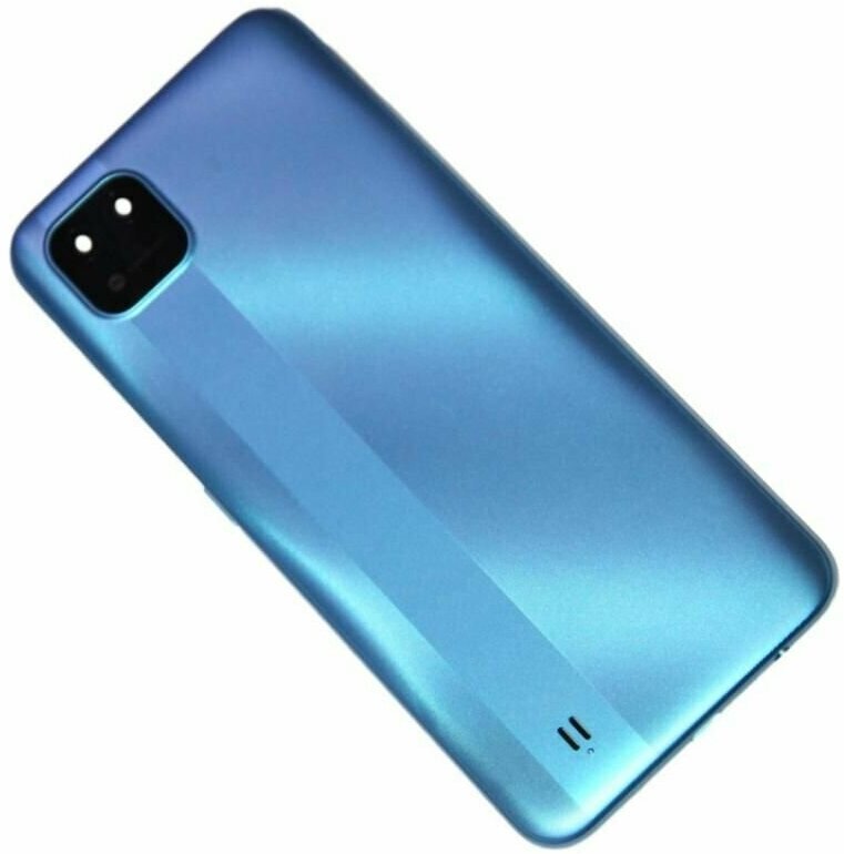 Задняя крышка для Realme C11 2021 (RMX3231) <синий>