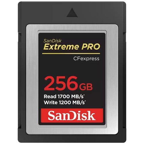 Карта памяти SanDisk CFexpress Type B 256GB Extreme Pro карт ридер sandisk extreme pro cfexpress type b