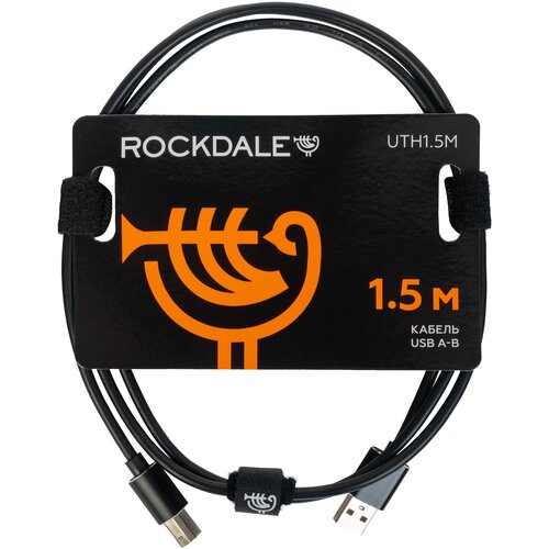 синтезатор rockdale creator 2 Кабель USB A-B для цифрового пианино ROCKDALE UTH1.5M