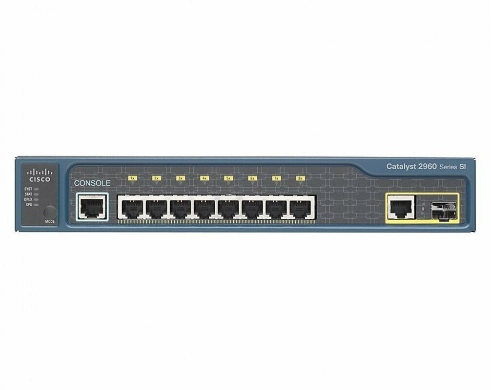 Коммутатор CISCO WS-C2960-8TC-S