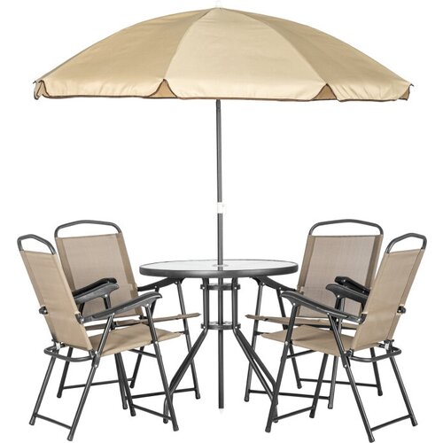 Комплект садовой мебели SUNDAYS FITNESS LUC-131 Brown 23089₽